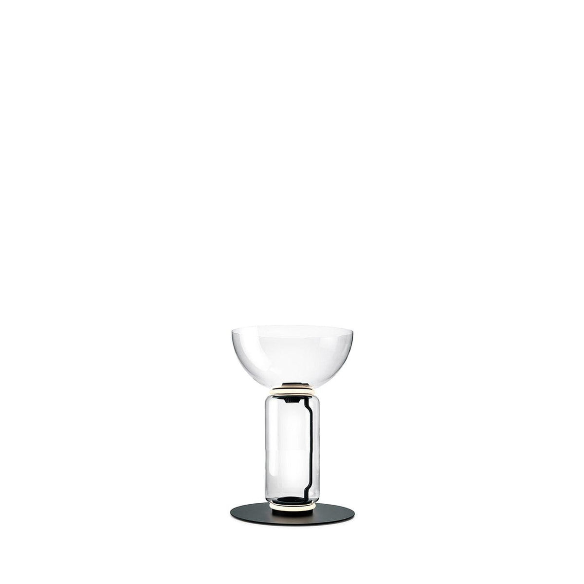 Cyrilys vloerlamp bamboe glas