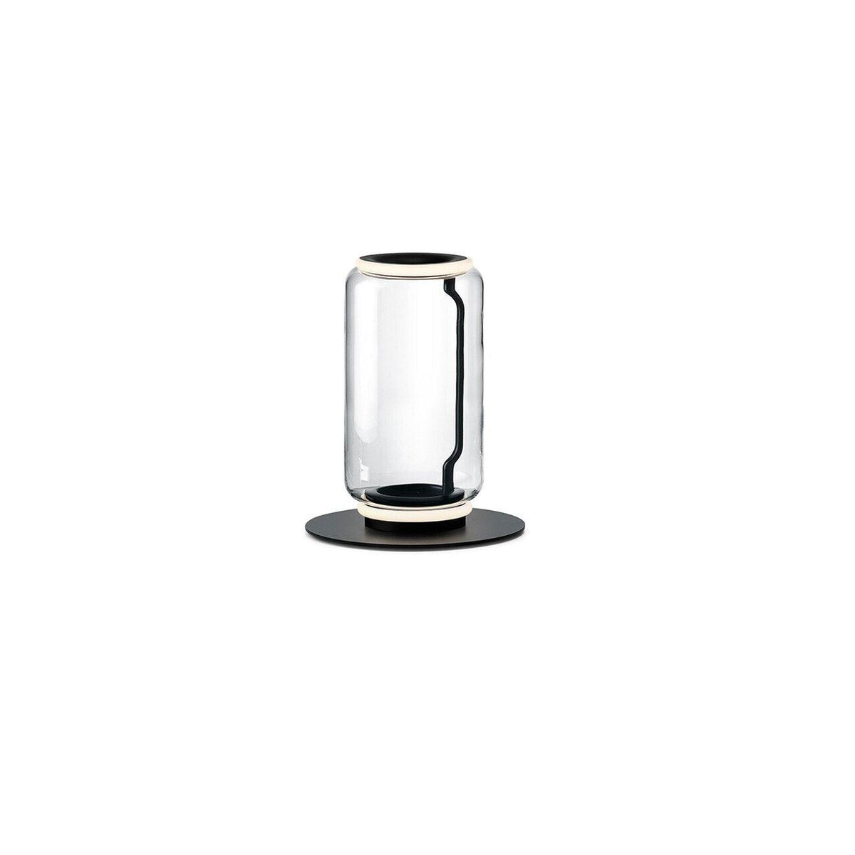 Cyrilys vloerlamp bamboe glas