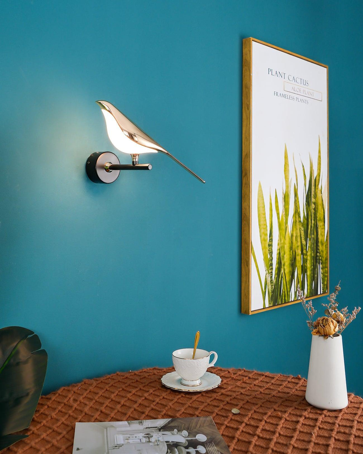 Vale Loveable Premium Noordse kunst wandlamp met stekker