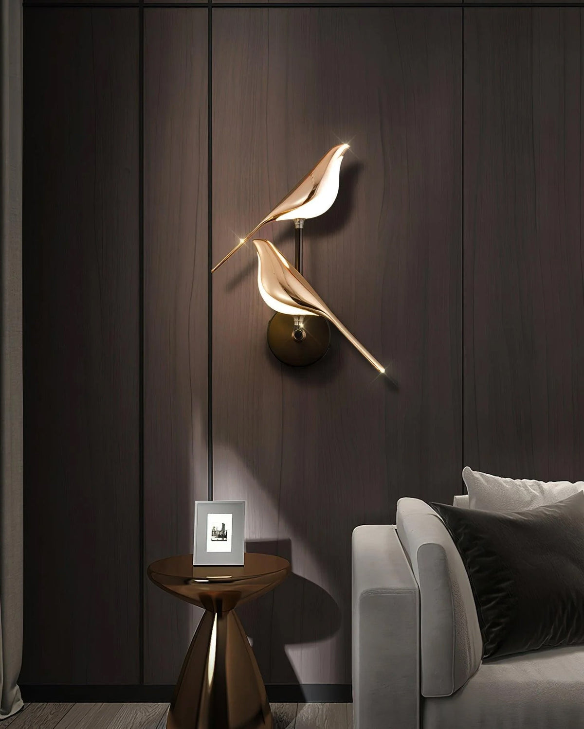 Vale Loveable Premium Noordse kunst wandlamp met stekker