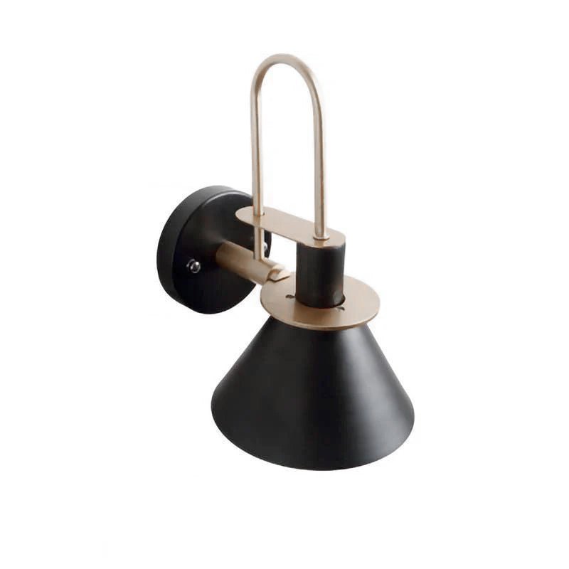 Solerine wandlamp zwart goud minimalistisch