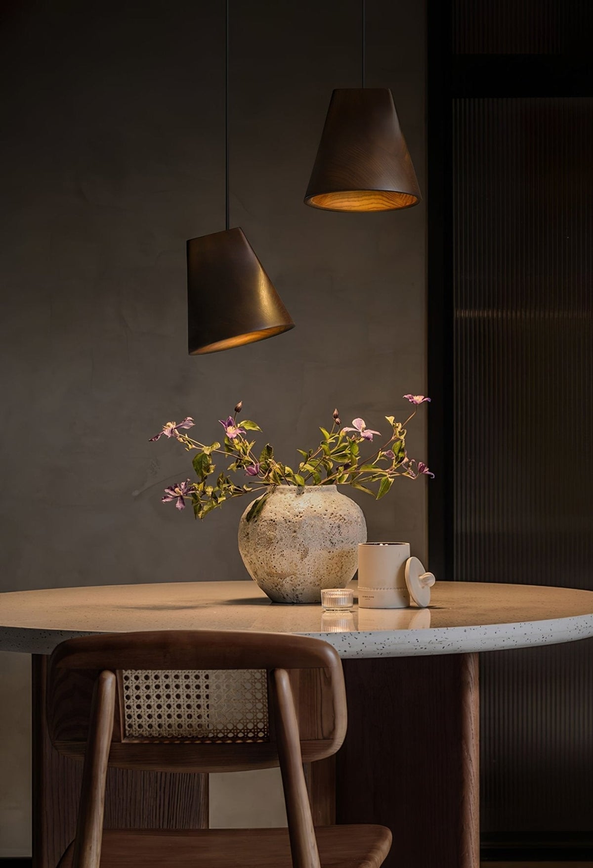 Sylorena Rustic Houten hanglamp