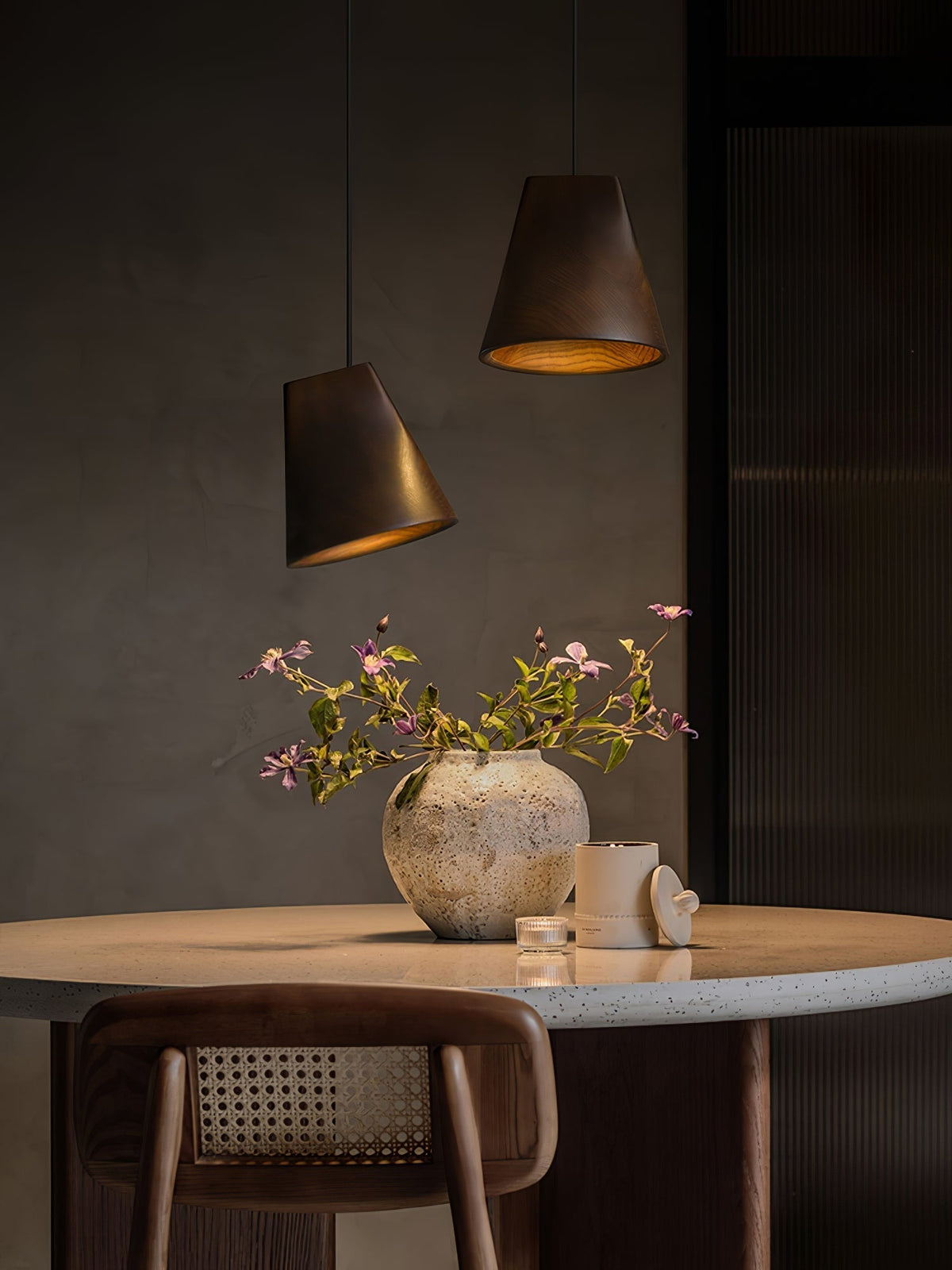 Sylorena Rustic Houten hanglamp
