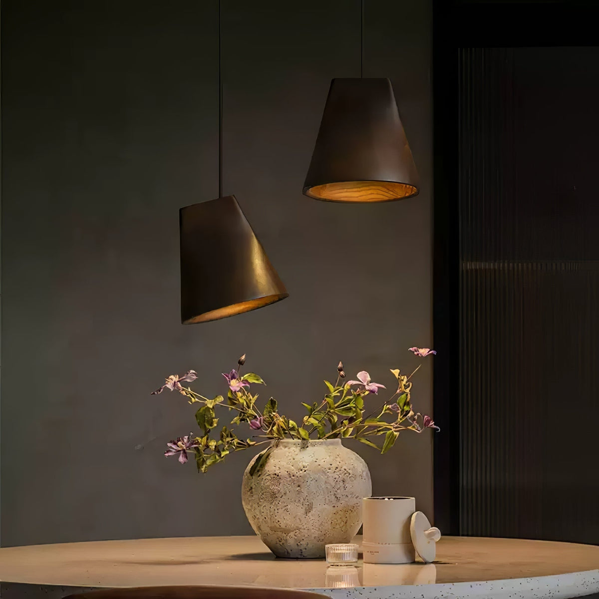 Sylorena Rustic Houten hanglamp