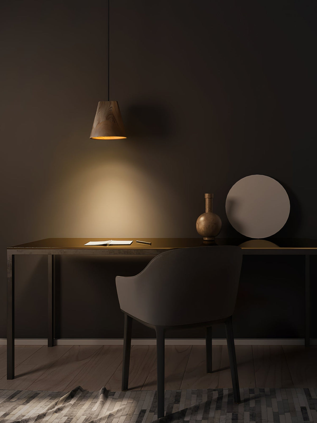 Sylorena Rustic Houten hanglamp