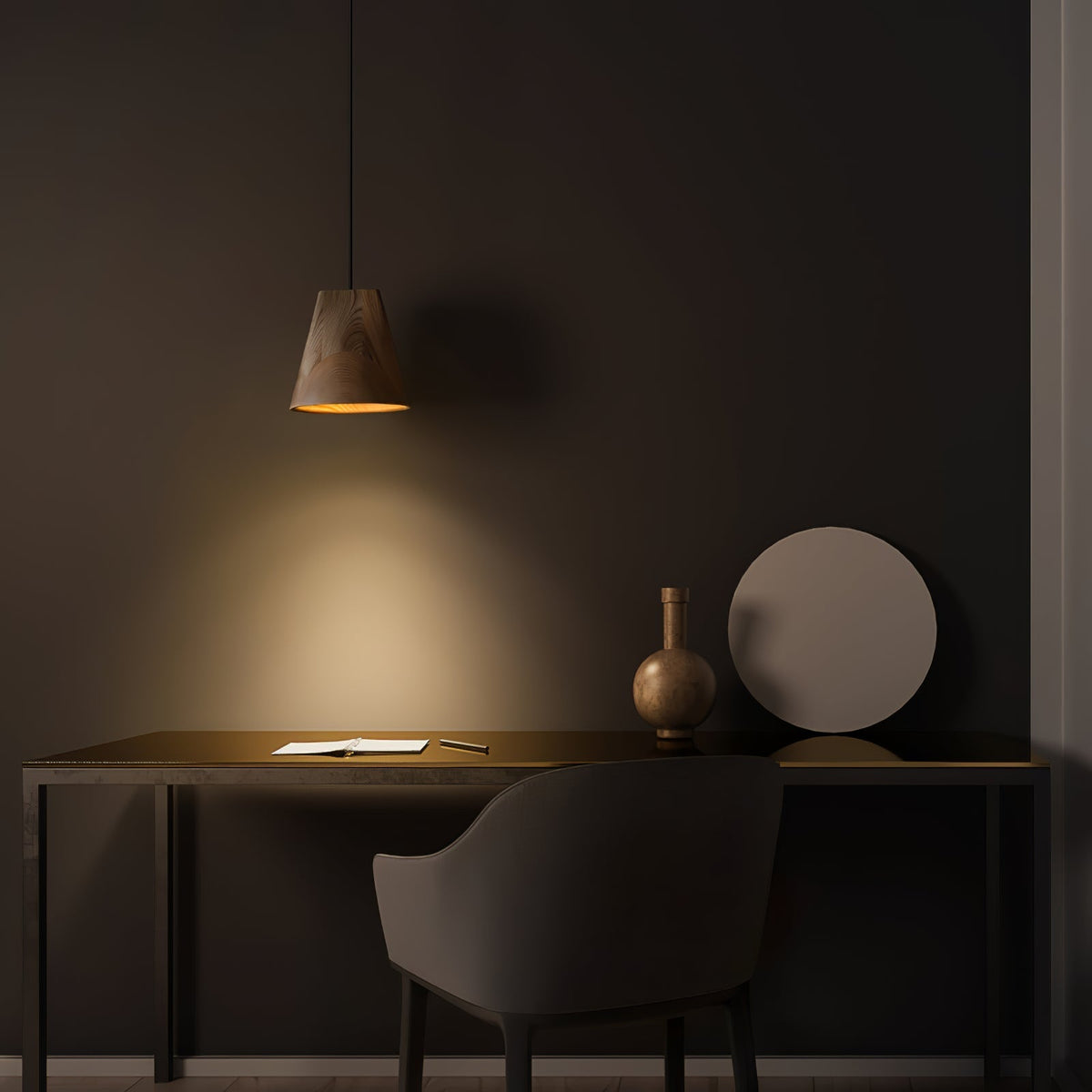 Sylorena Rustic Houten hanglamp