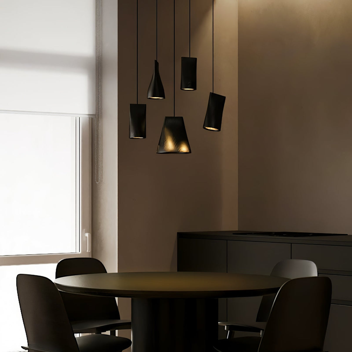 Sylorena Rustic Houten hanglamp
