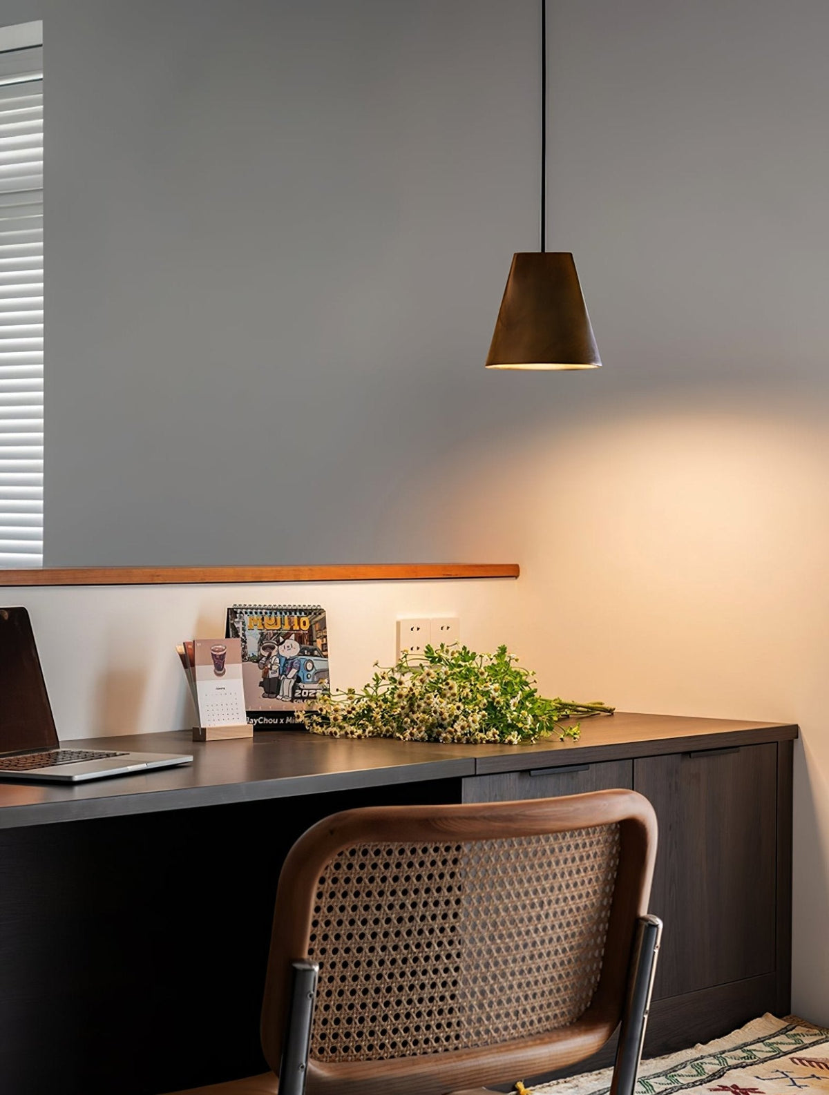 Sylorena Rustic Houten hanglamp