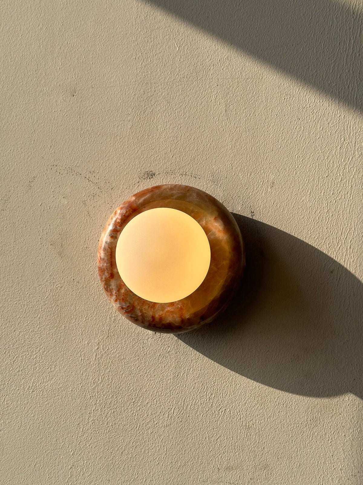 Cemaros Jade glas wandlamp