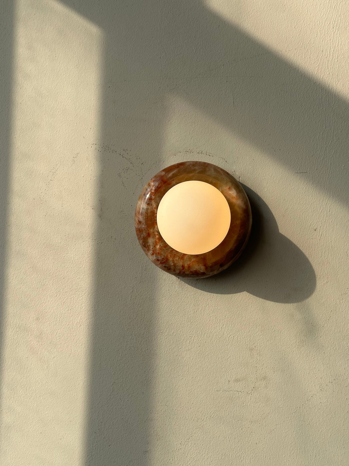 Cemaros Jade glas wandlamp