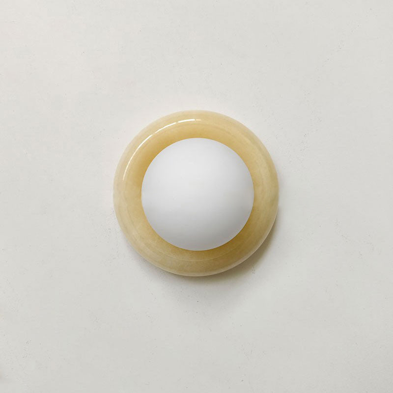 Cemaros Jade glas wandlamp