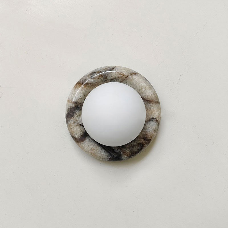 Cemaros Jade glas wandlamp