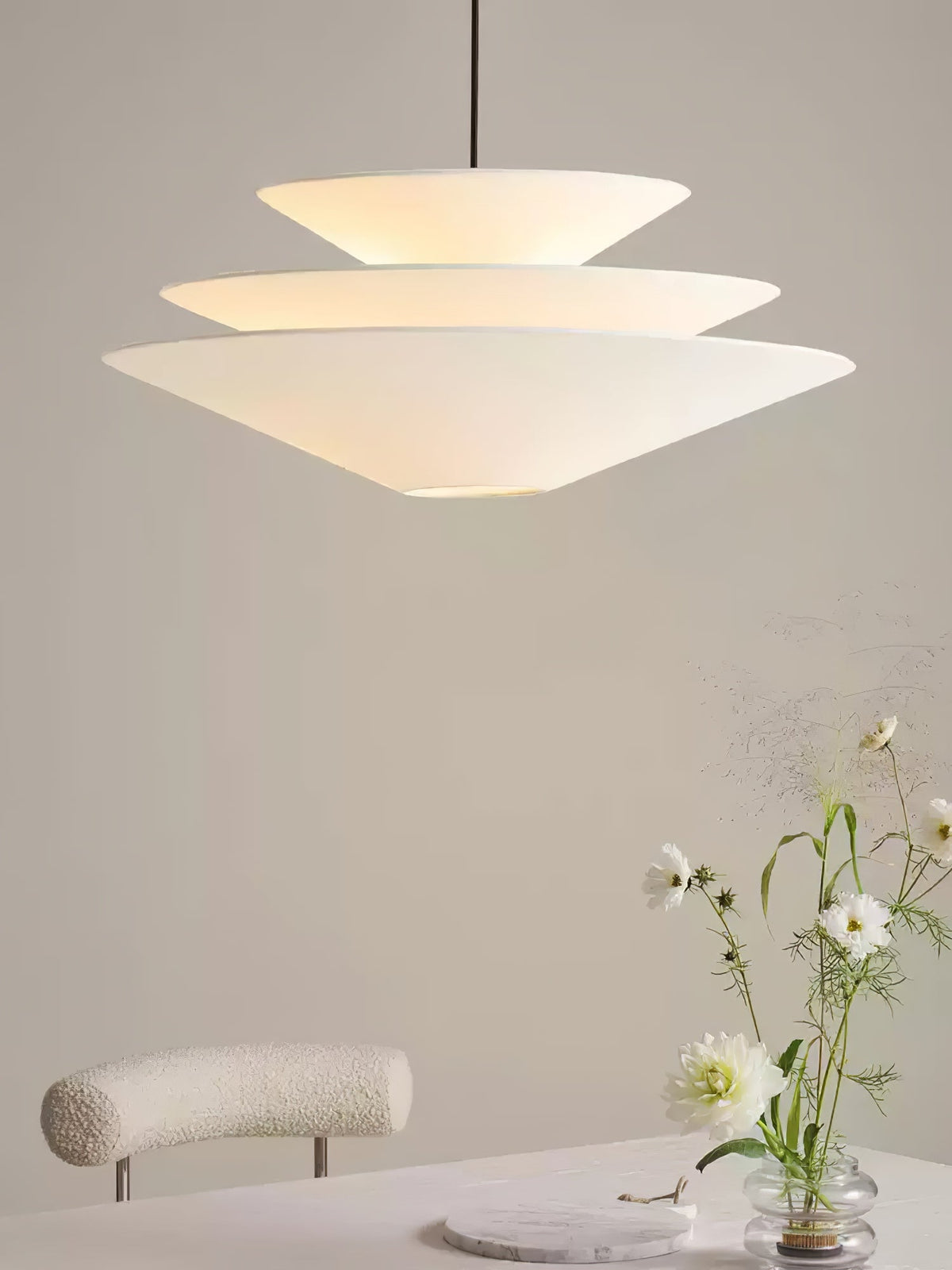 Triara Minimalistische hanglamp met lagen