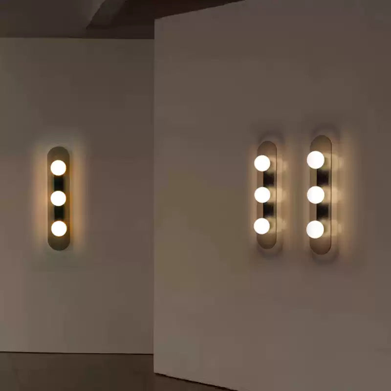 Arderora wandlamp modulaire schijf van metaal