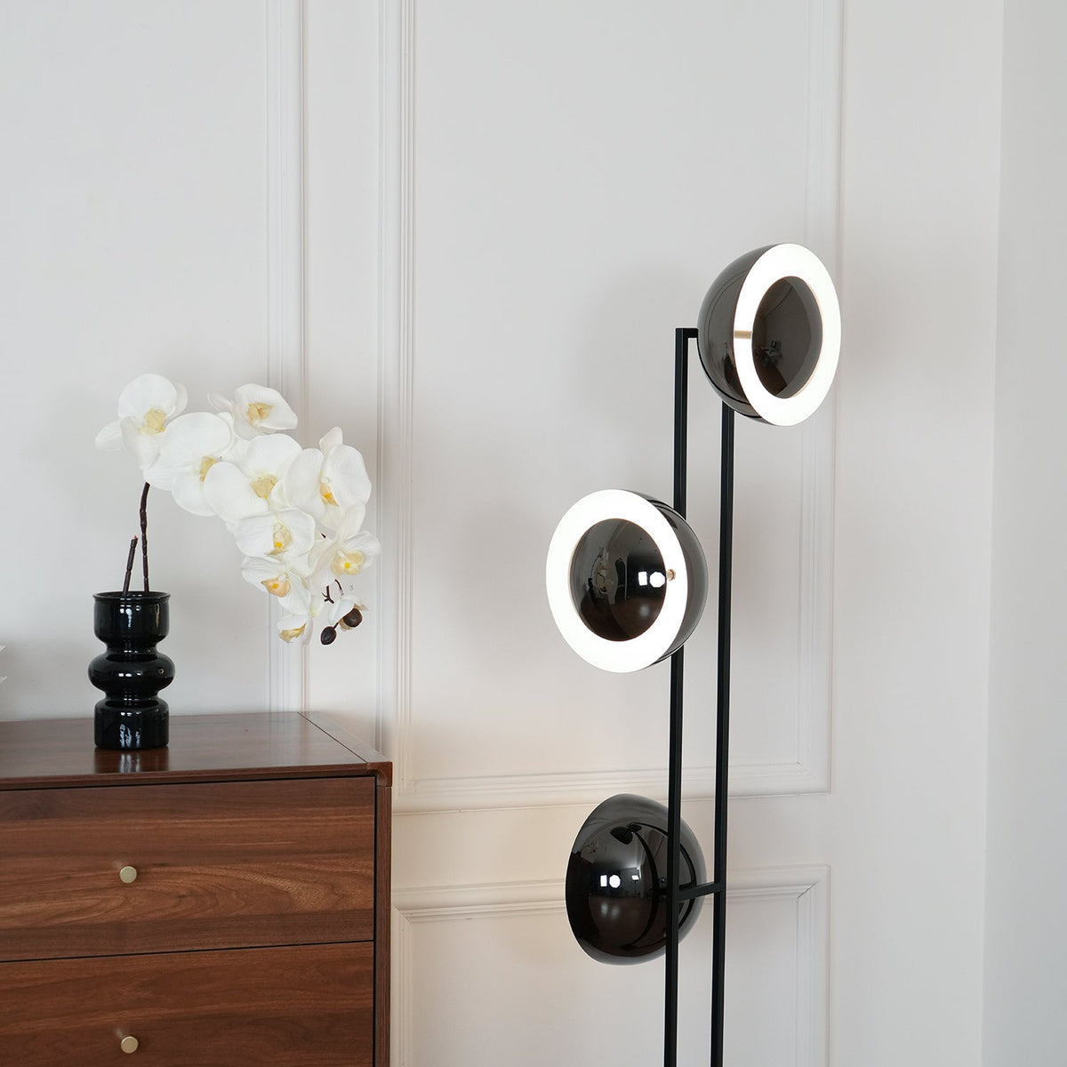Alio Moderne vloerlamp van marmer