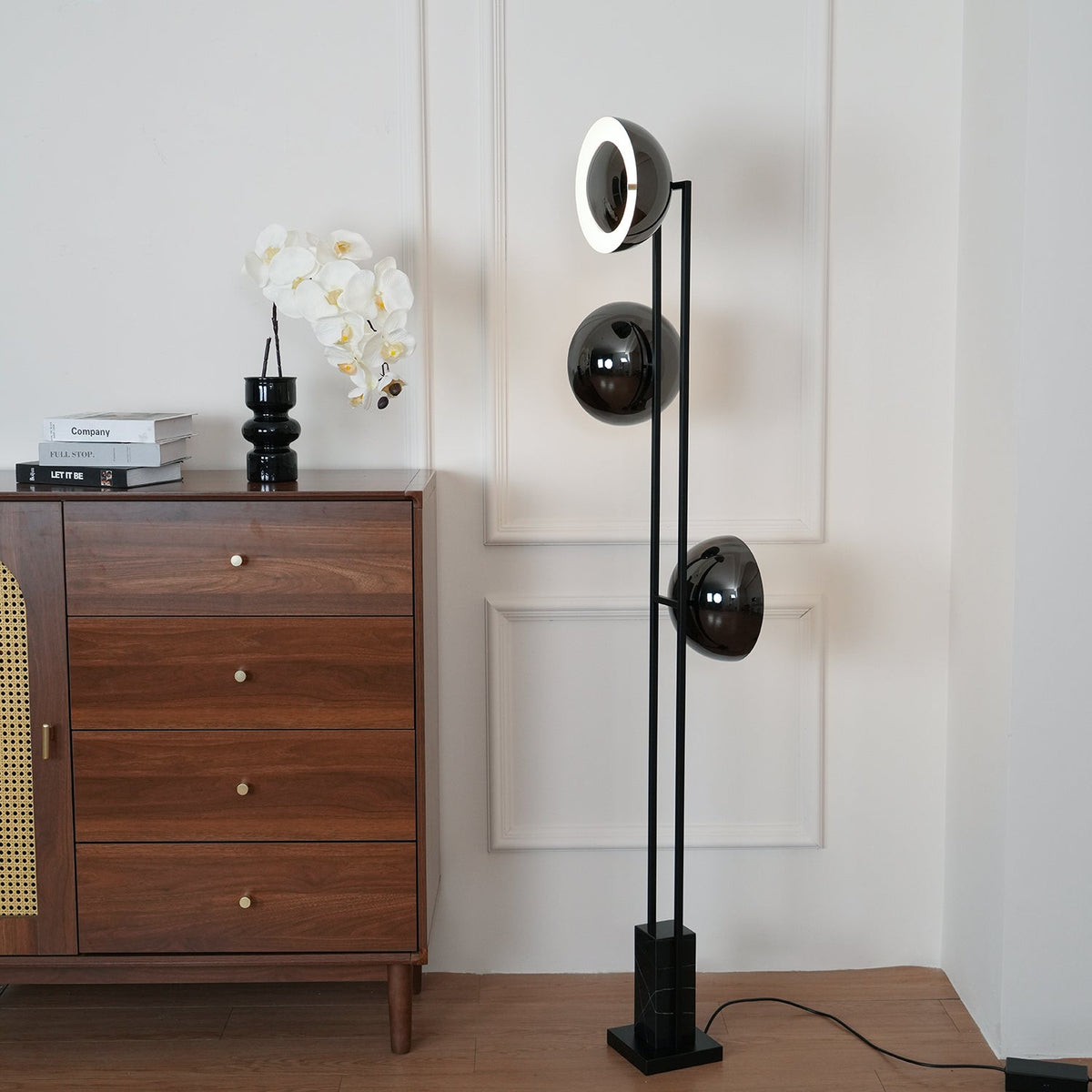 Alio Moderne vloerlamp van marmer