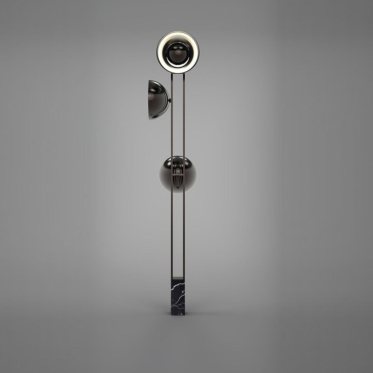 Alio Moderne vloerlamp van marmer
