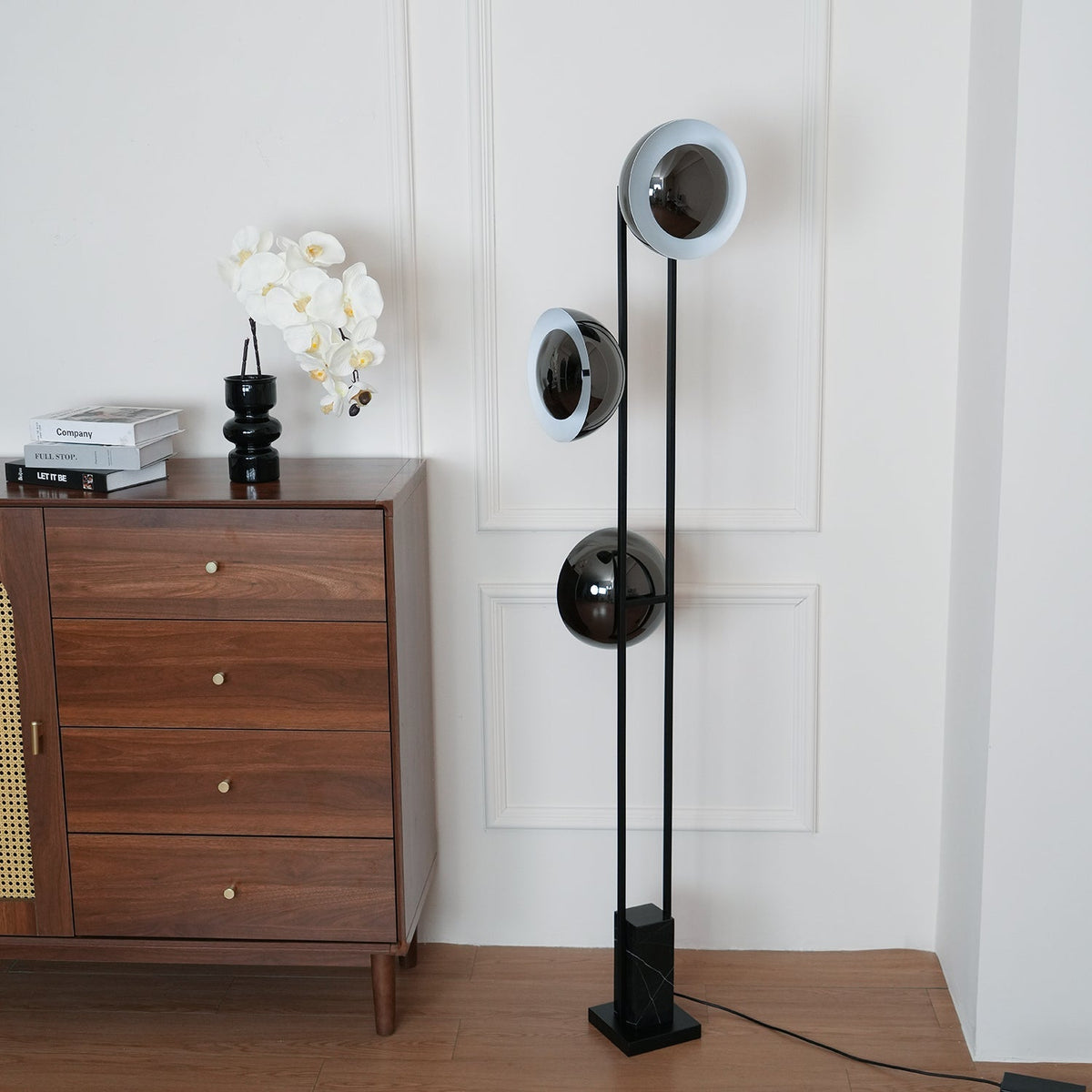 Alio Moderne vloerlamp van marmer
