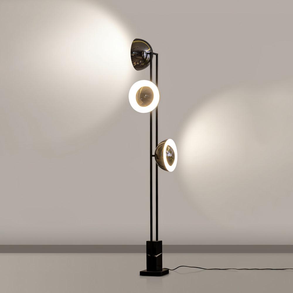 Alio Moderne vloerlamp van marmer