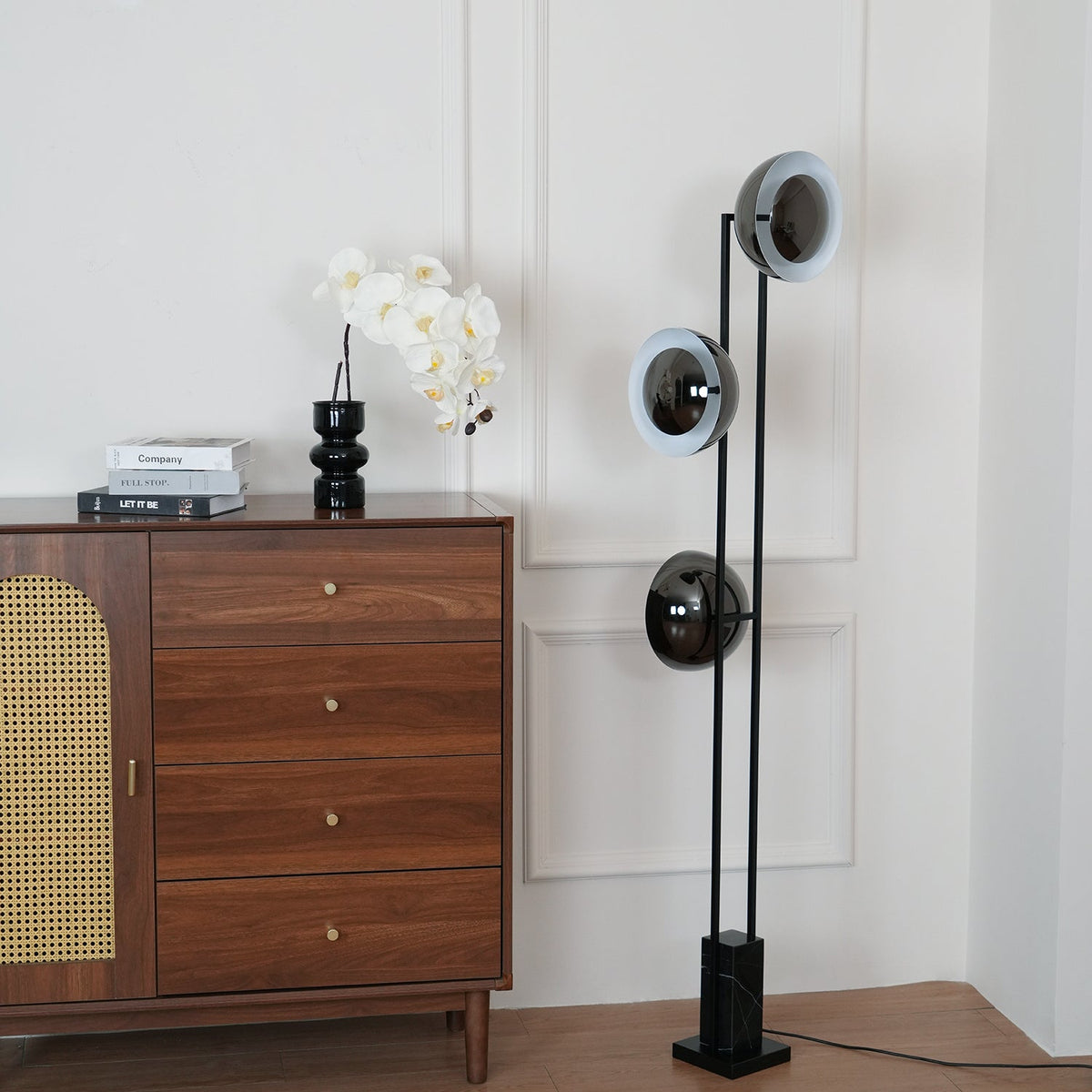 Alio Moderne vloerlamp van marmer