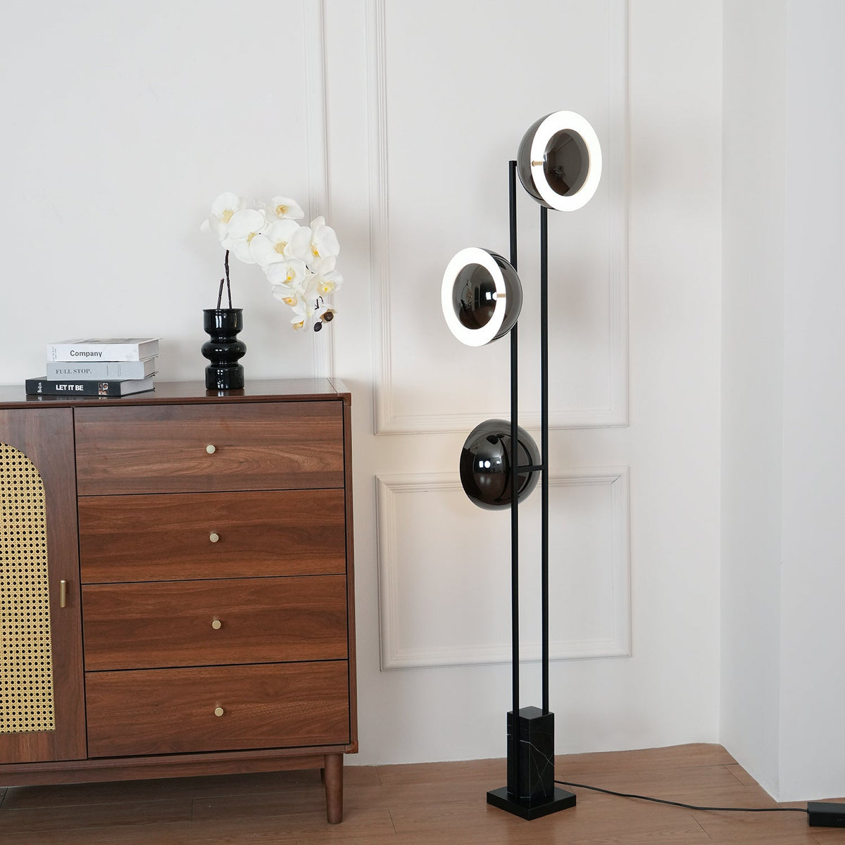 Alio Moderne vloerlamp van marmer