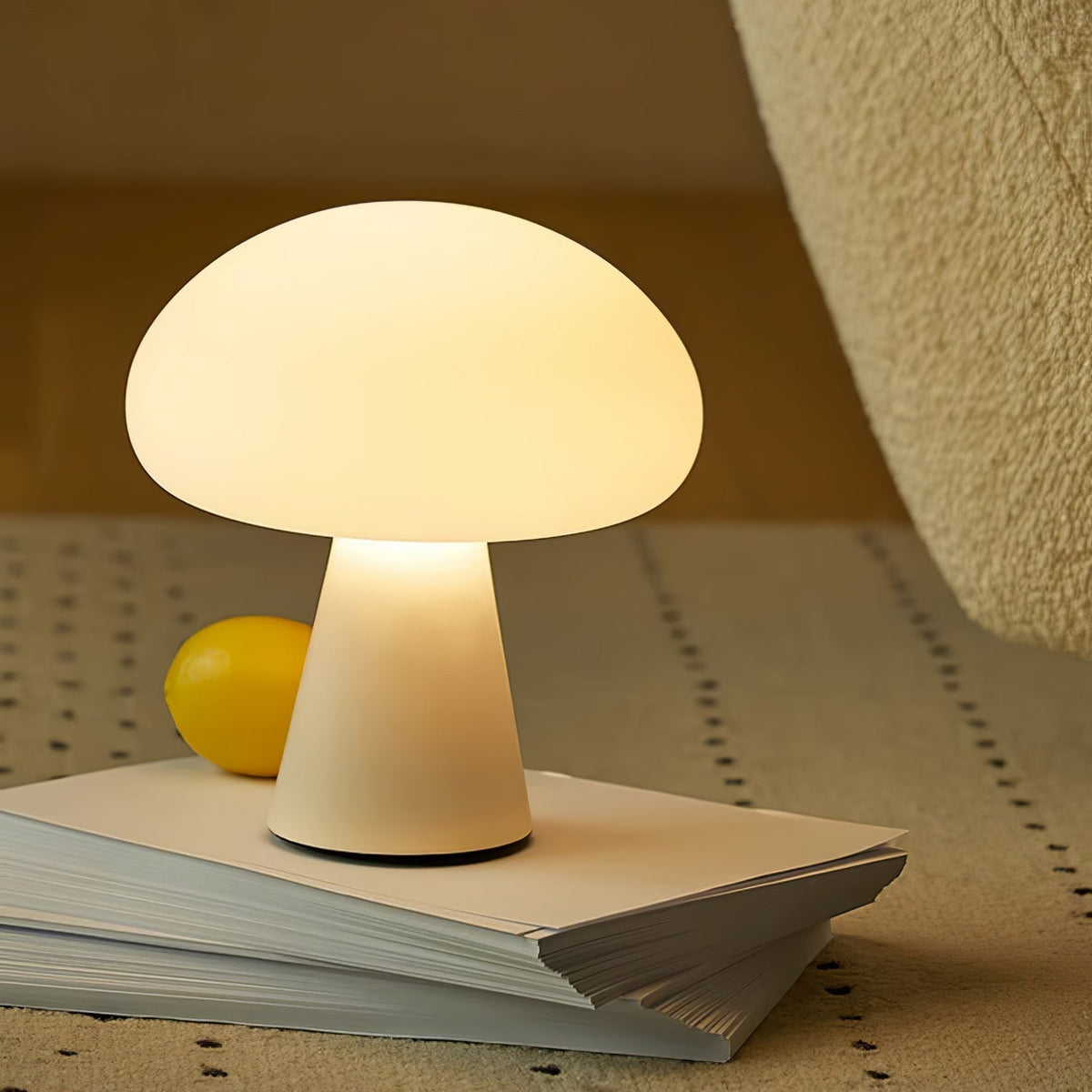 Ombra Whimsical tafellamp met glazen kap