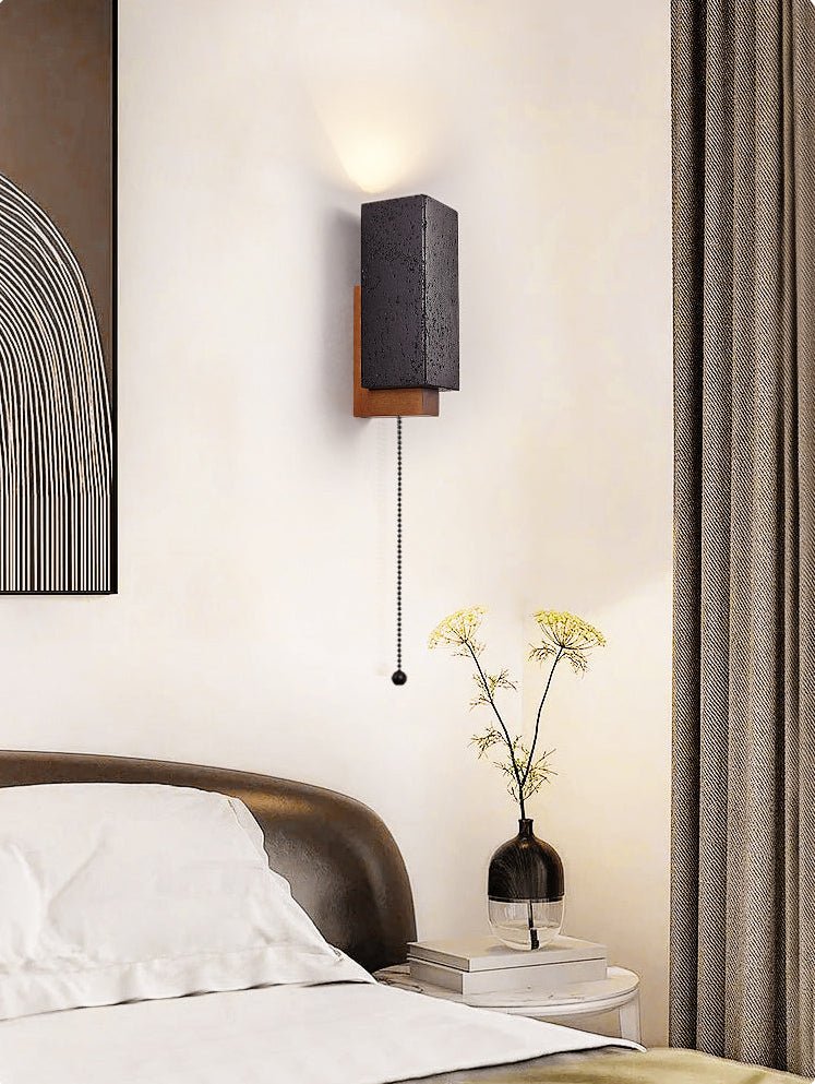 Viraanira Obsidian Glow wandlamp