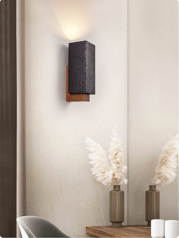 Viraanira Obsidian Glow wandlamp