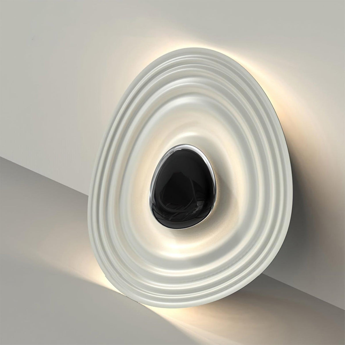Idra plafondlamp Ripple Ring Modern sculpturaal