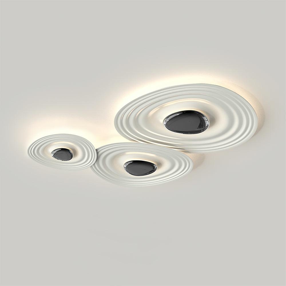 Idra plafondlamp Ripple Ring Modern sculpturaal