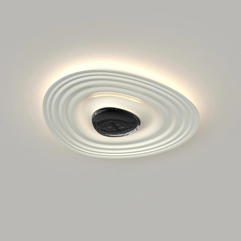 Idra plafondlamp Ripple Ring Modern sculpturaal