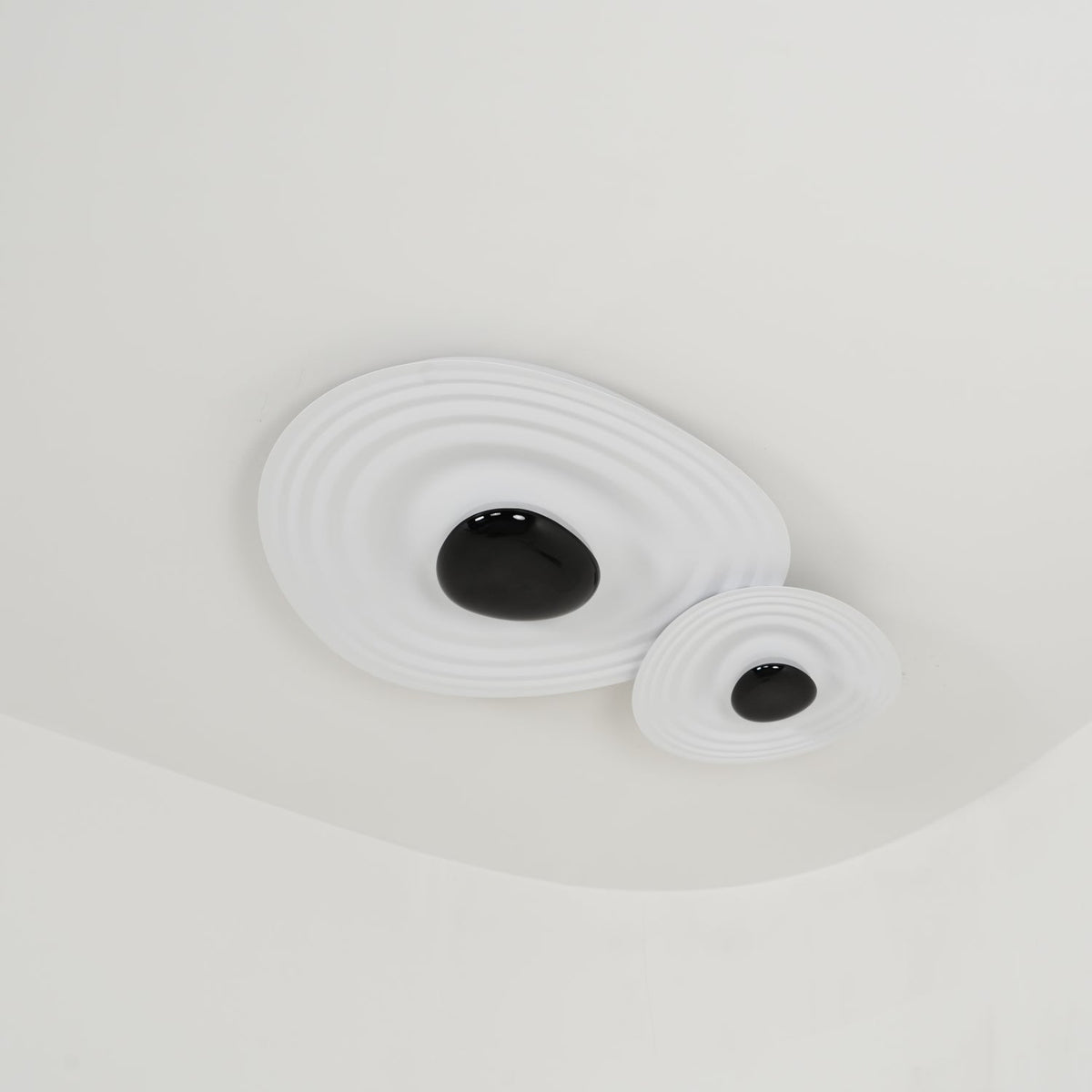 Idra plafondlamp Ripple Ring Modern sculpturaal