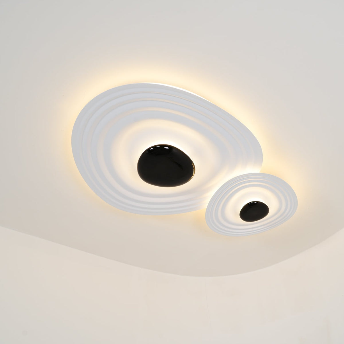 Idra plafondlamp Ripple Ring Modern sculpturaal
