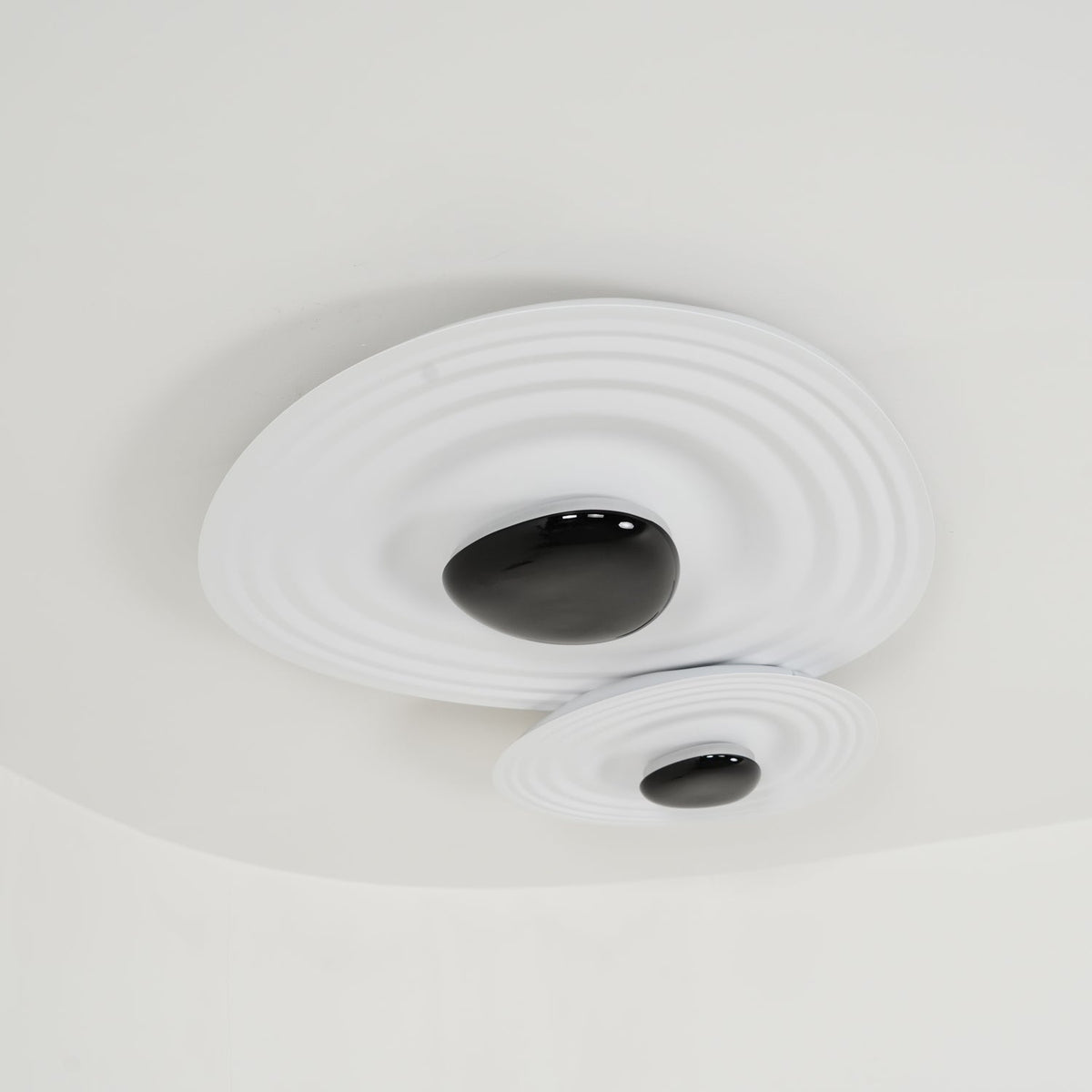 Idra plafondlamp Ripple Ring Modern sculpturaal