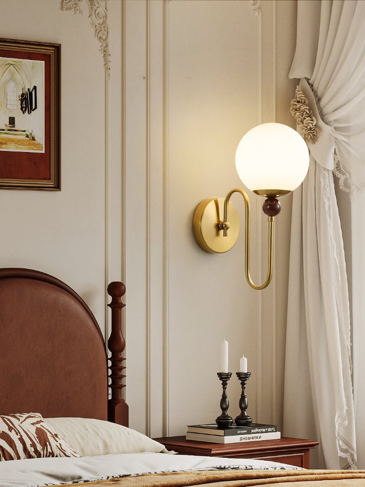 Jorvyn wandlamp met lusarm