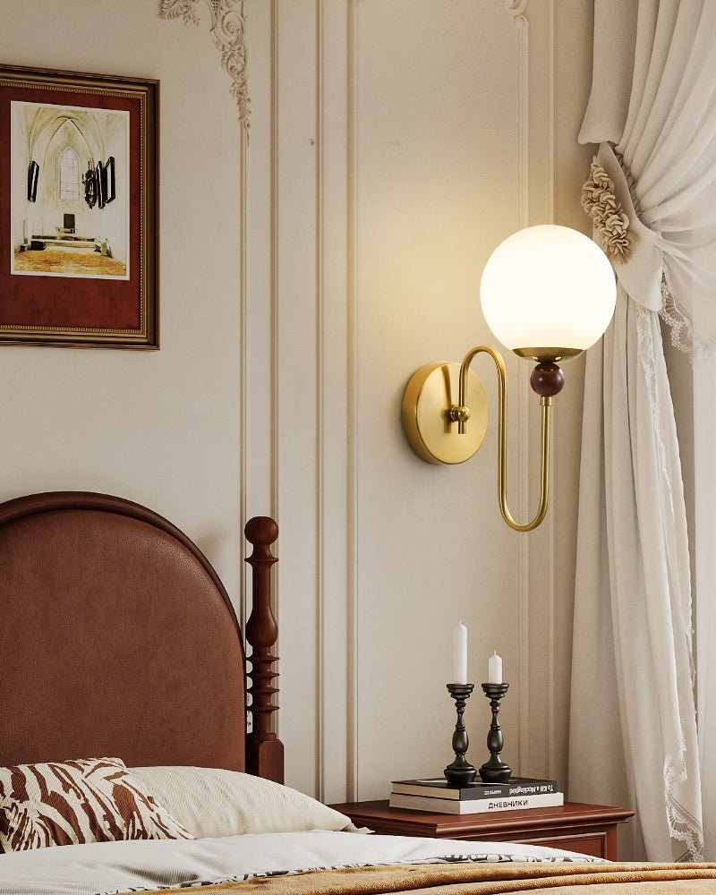Jorvyn wandlamp met lusarm