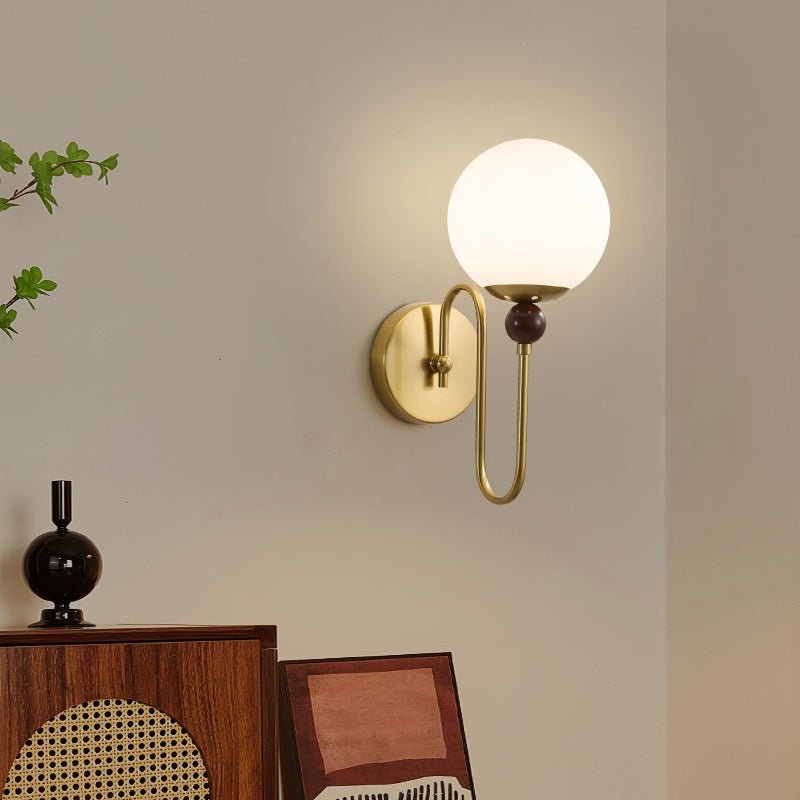 Jorvyn wandlamp met lusarm