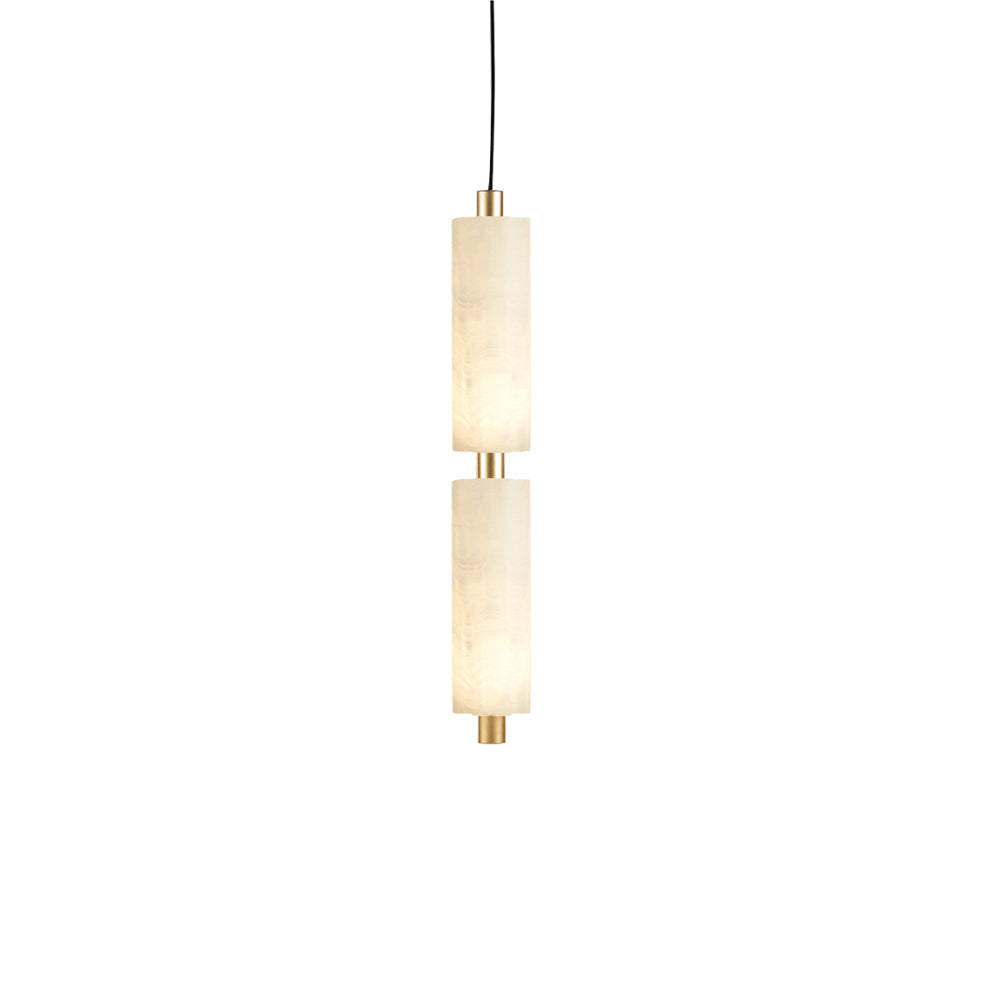 Zovarion Cluster hanglamp van albast