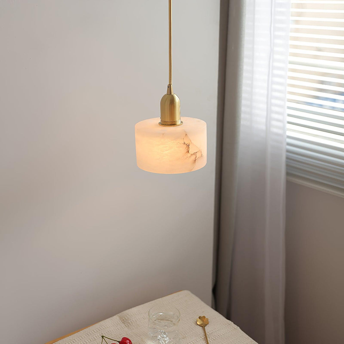 Fjara hanglamp met albast