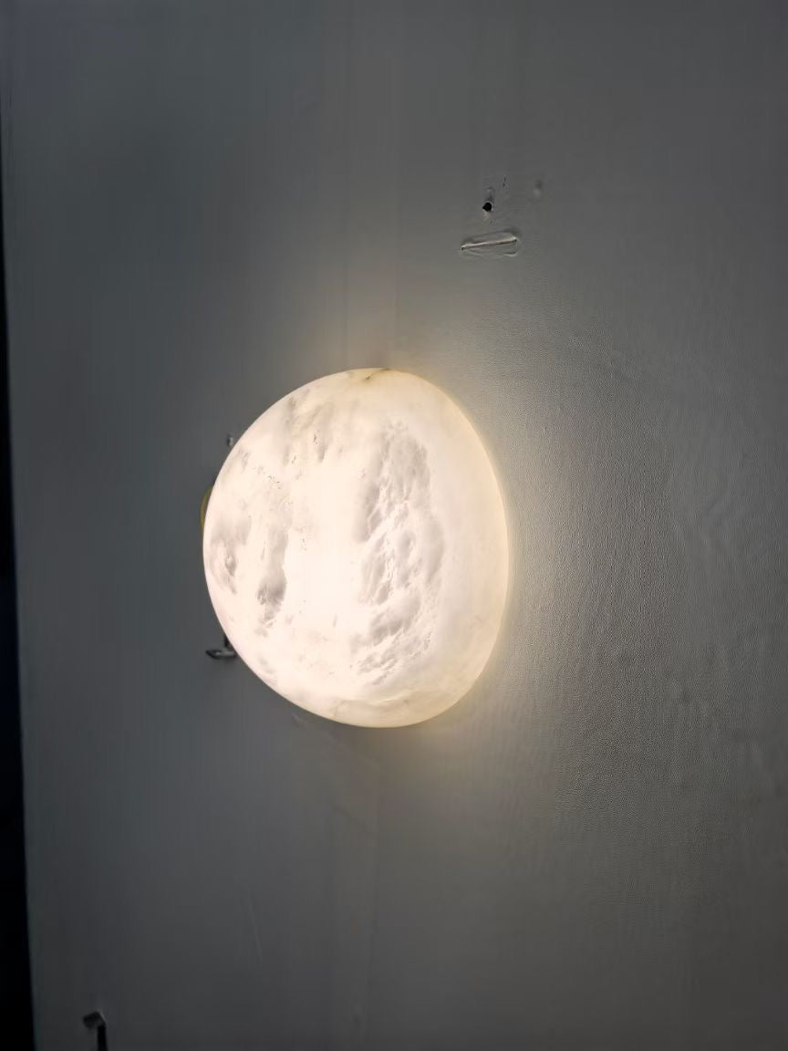 Nyraean albasten wandlamp