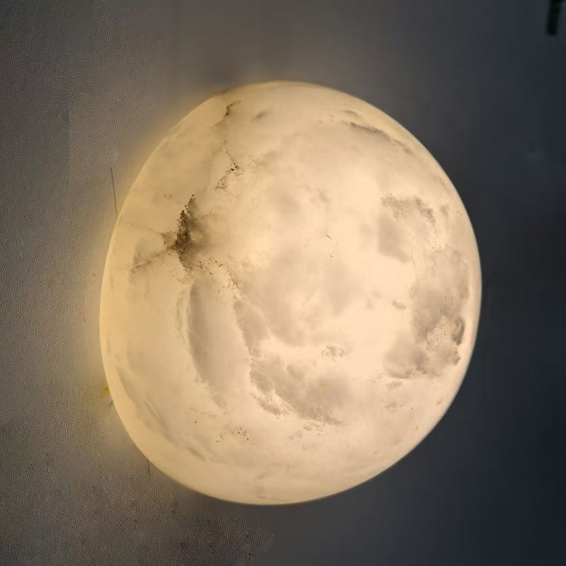 Nyraean albasten wandlamp