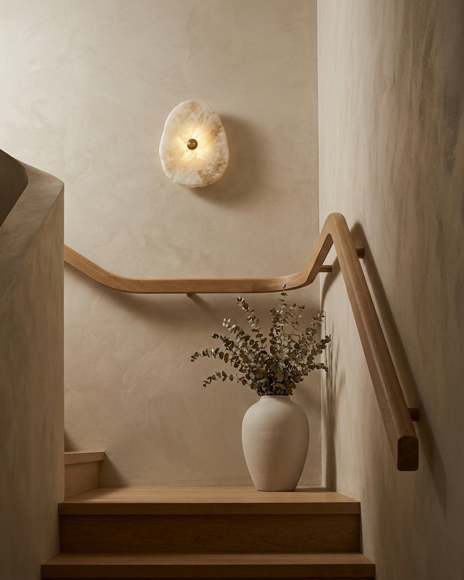 Nivorise albasten wandlamp