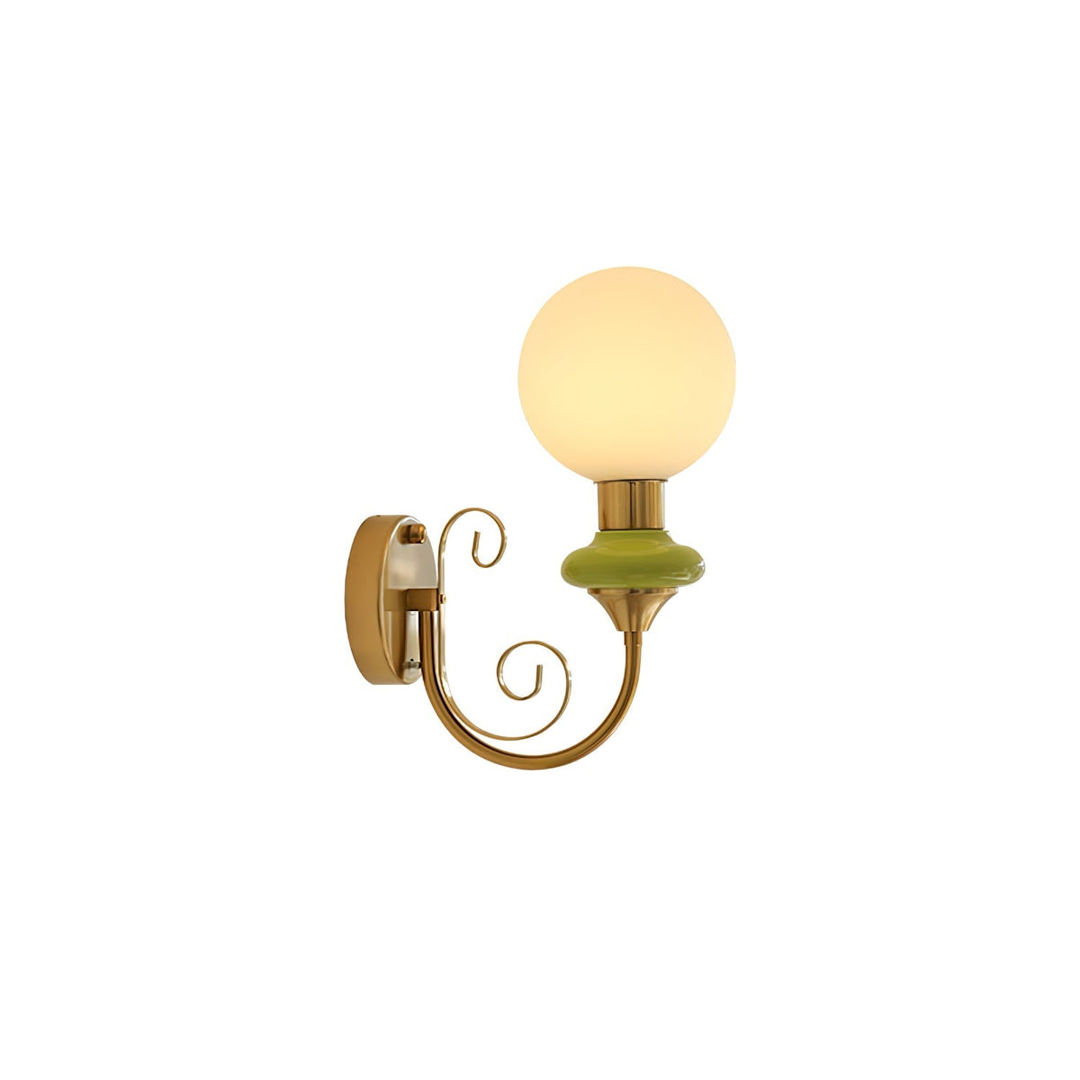 Bela Premium Noordse kunst glazen wandlamp