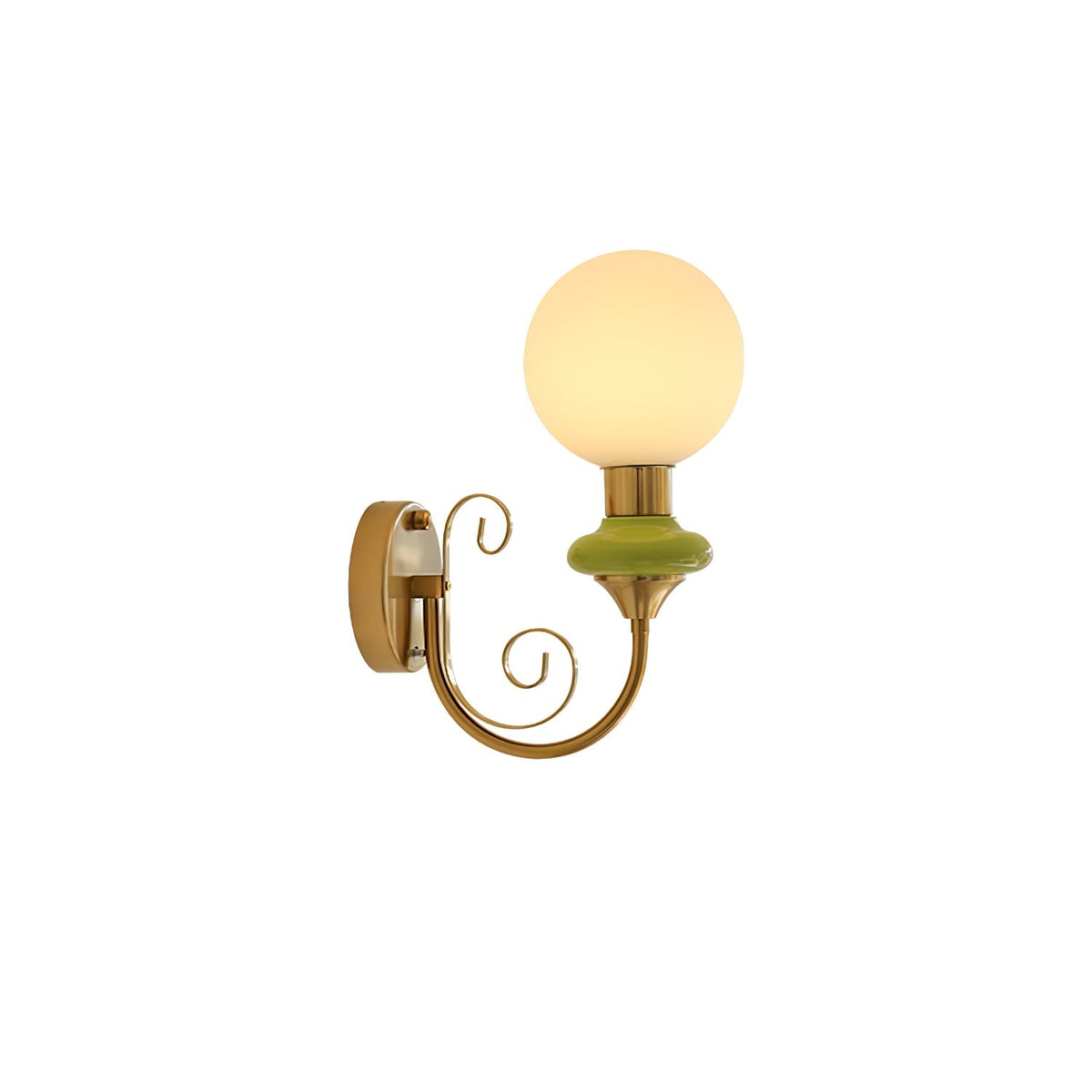 Bela Premium Noordse kunst glazen wandlamp