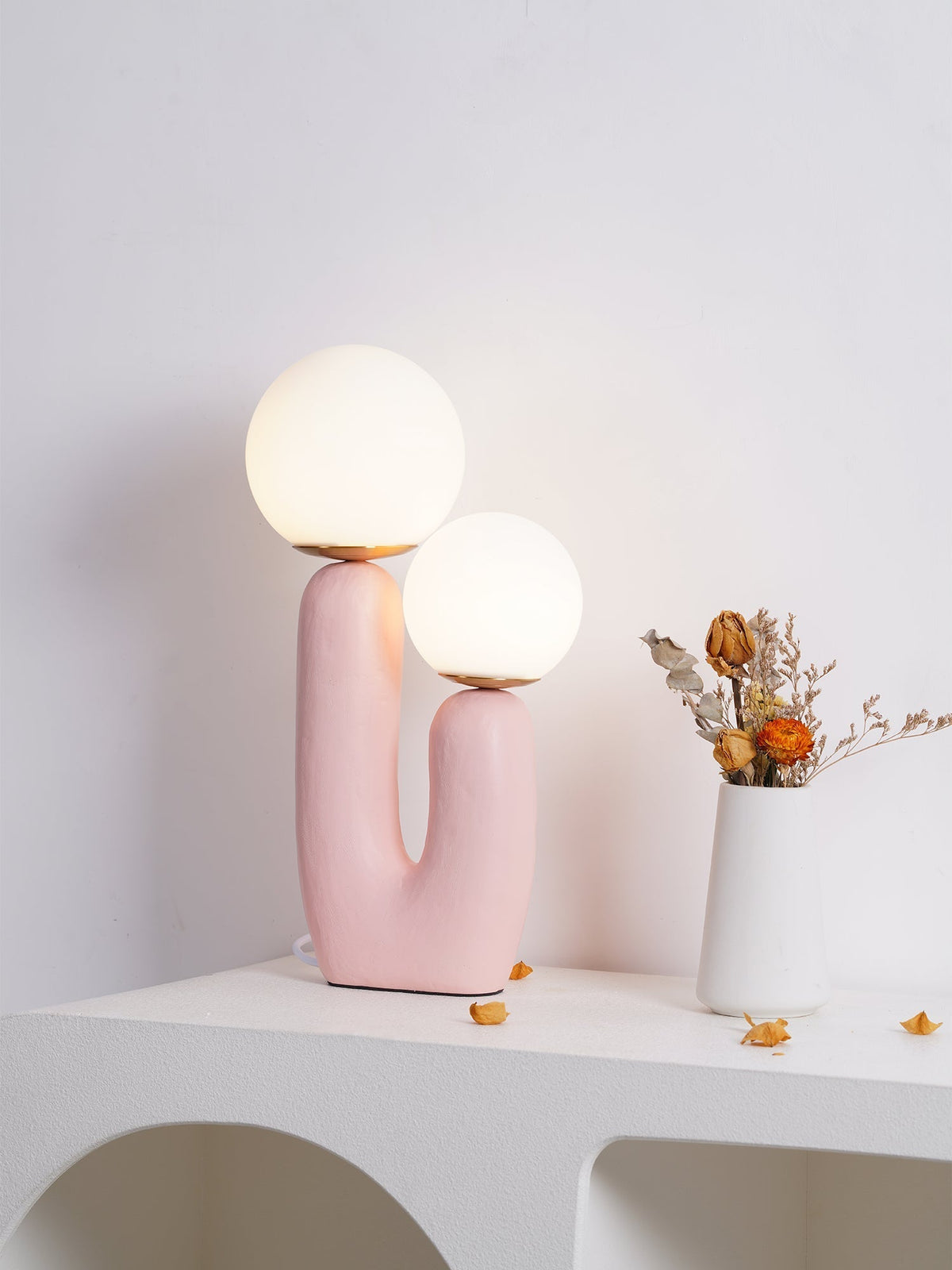 Elyrain kunstzinnige hars tafellamp