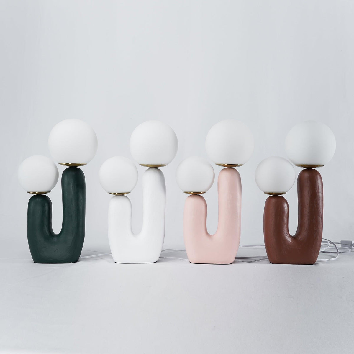 Elyrain kunstzinnige hars tafellamp