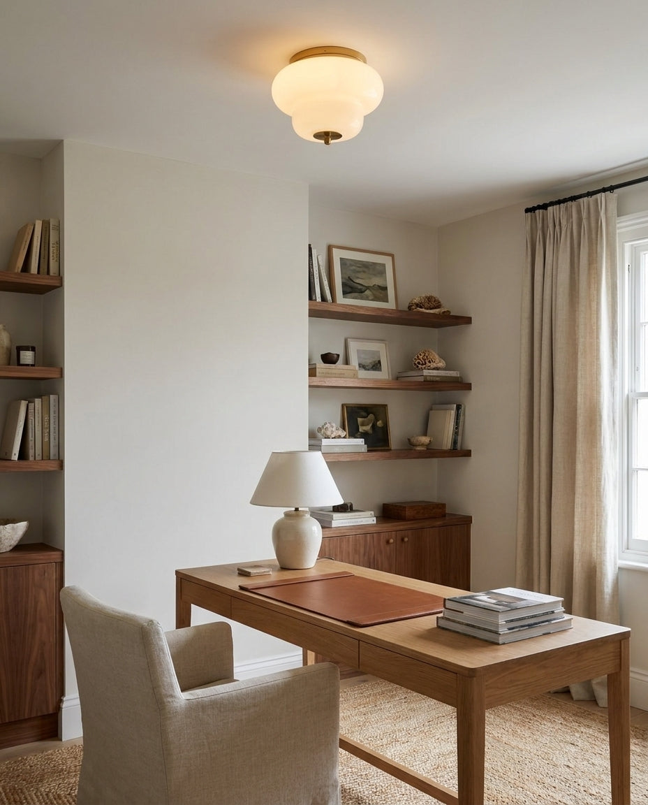 Dewdrop Vlakke plafondlamp