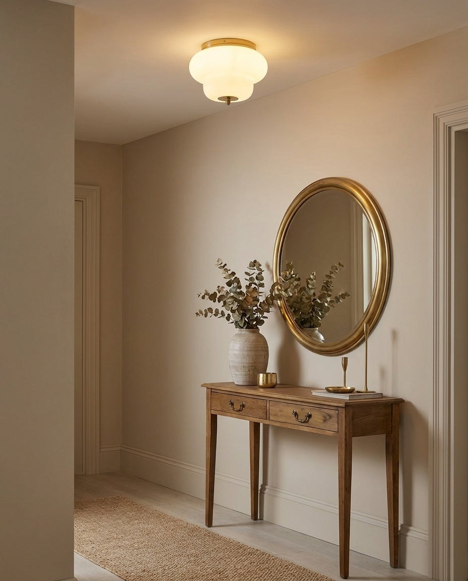 Dewdrop Vlakke plafondlamp
