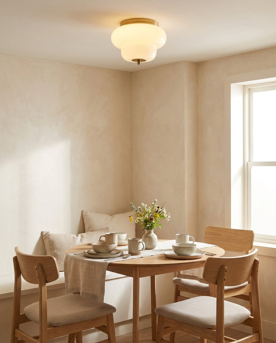 Dewdrop Vlakke plafondlamp