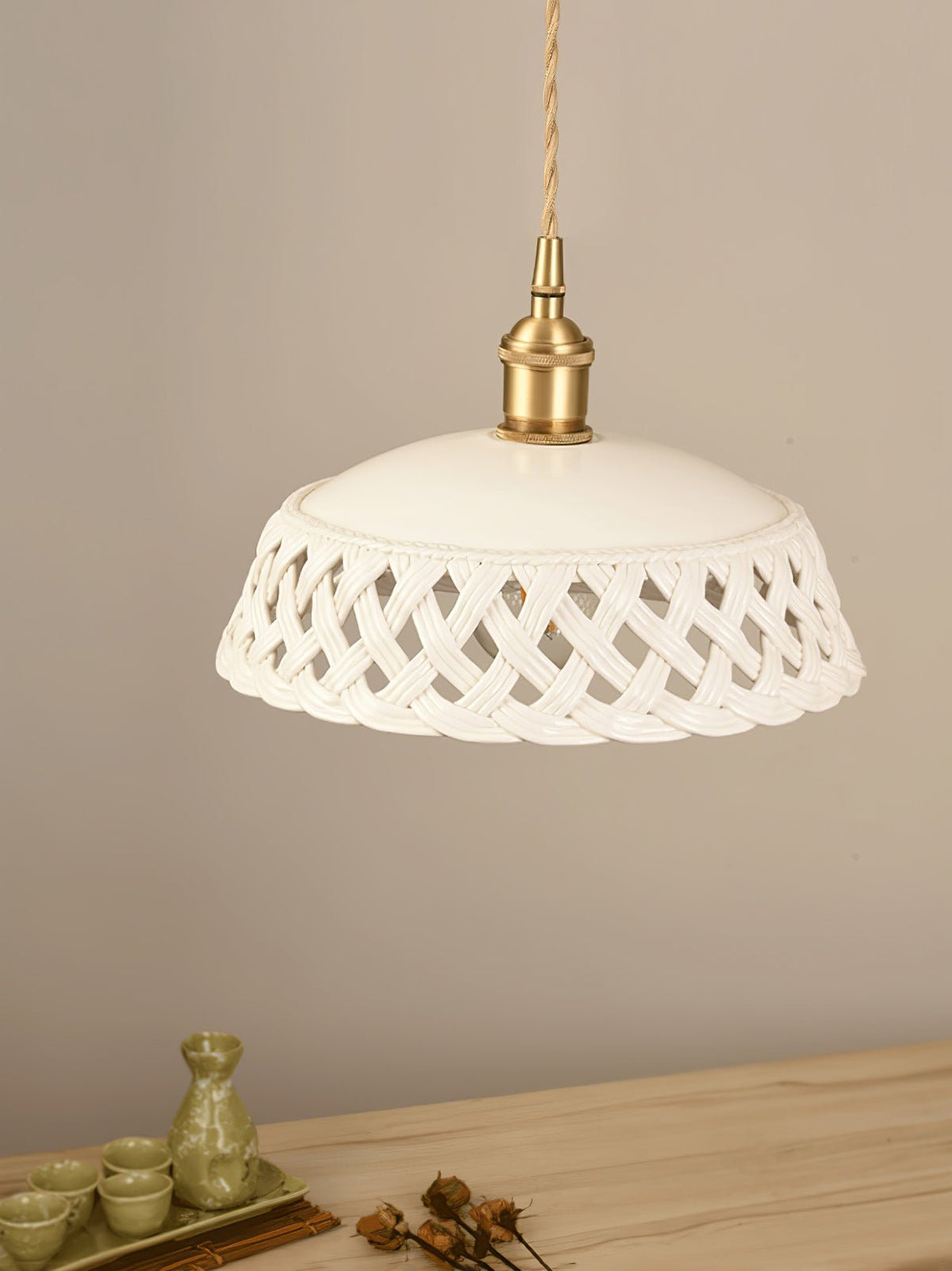 Eliielle keramische Cozy hanglamp